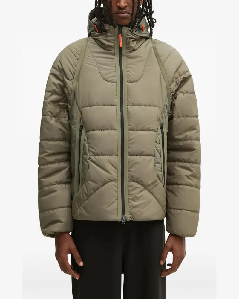 Napapijri A-Biez quilted hooded jacket - Grün Grün