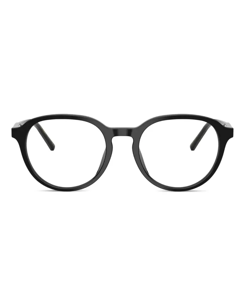 Dolce & Gabbana round-frame glasses - Schwarz Schwarz