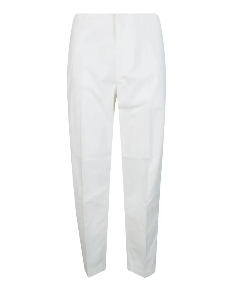 Dondup zyan gabardine trousers - Weiß Weiß