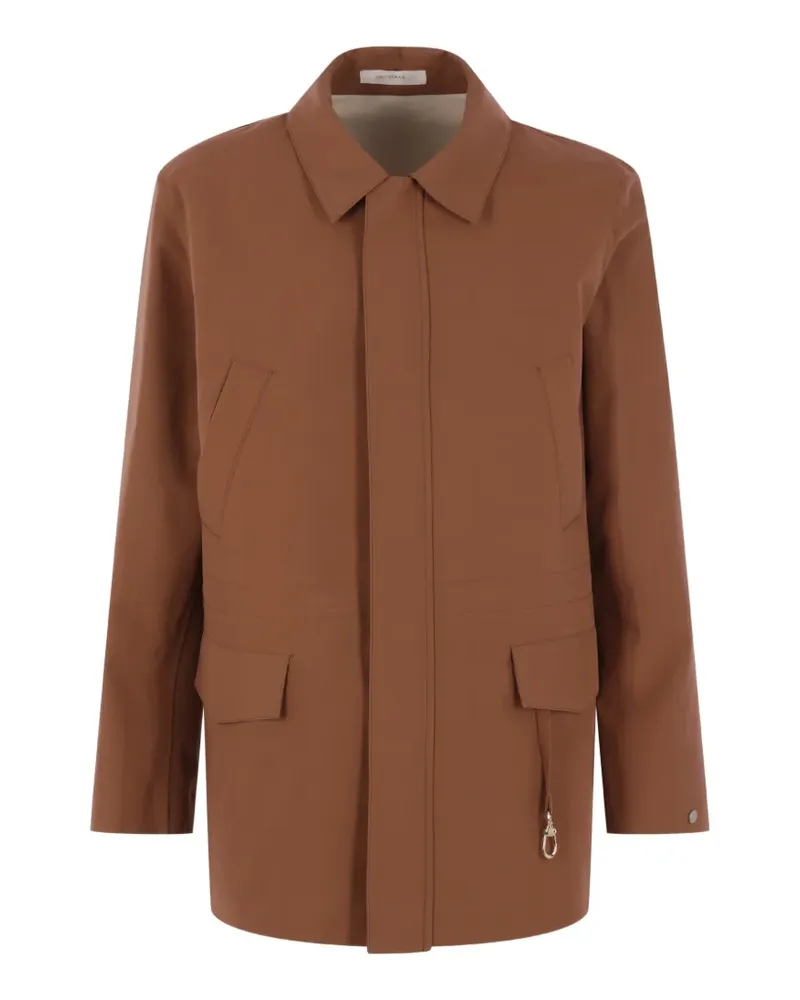 Umit Benan Country drawstring-waist jacket - Braun Braun