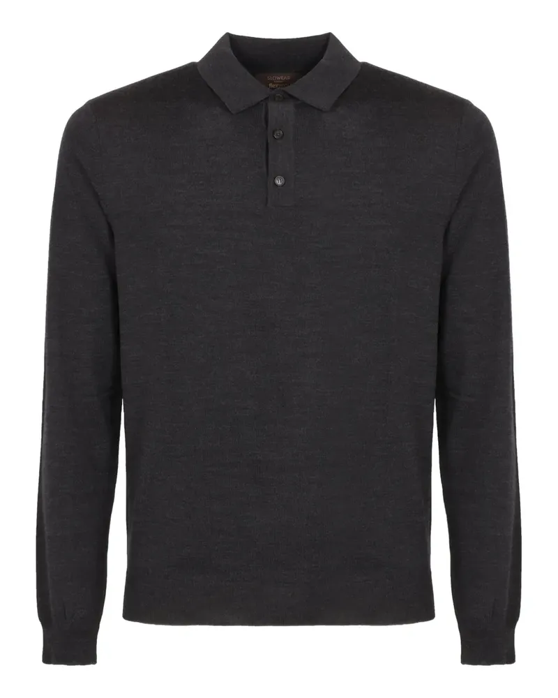 Slowear Klassisches Poloshirt - Grau Grau