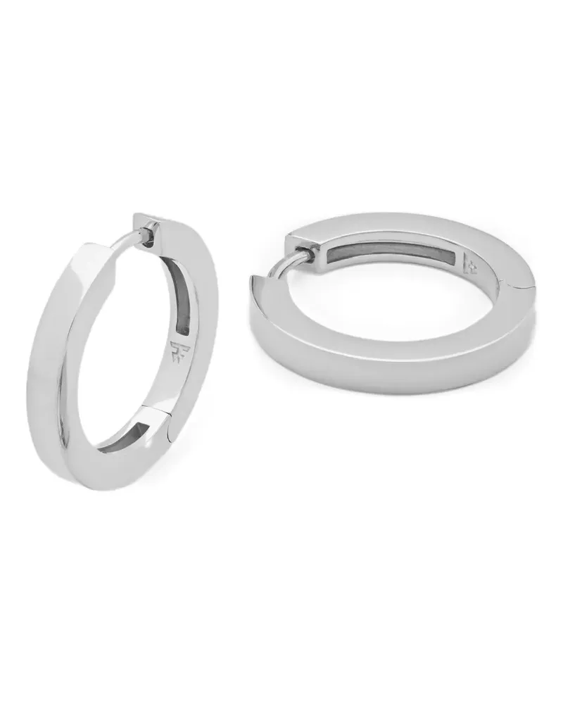 Tom Wood Mittelgroße Beck Creolen - Silber Silber