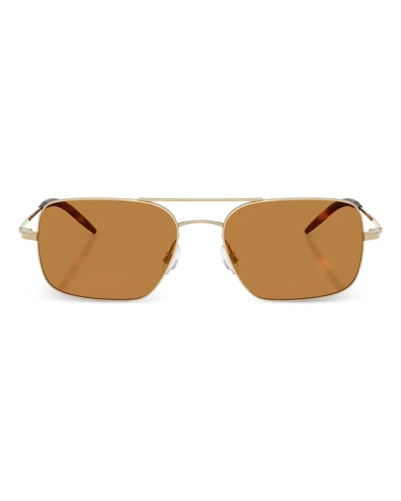 Oliver Peoples square-frame sunglasses - Gold Gold