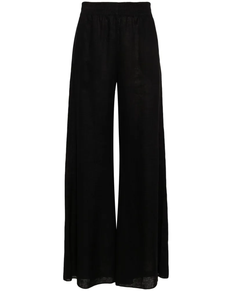 Fabiana Filippi Hose mit weitem Bein - Schwarz Schwarz