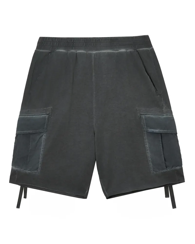 Izzue Shorts mit aufgesetzter Tasche - Grau Grau
