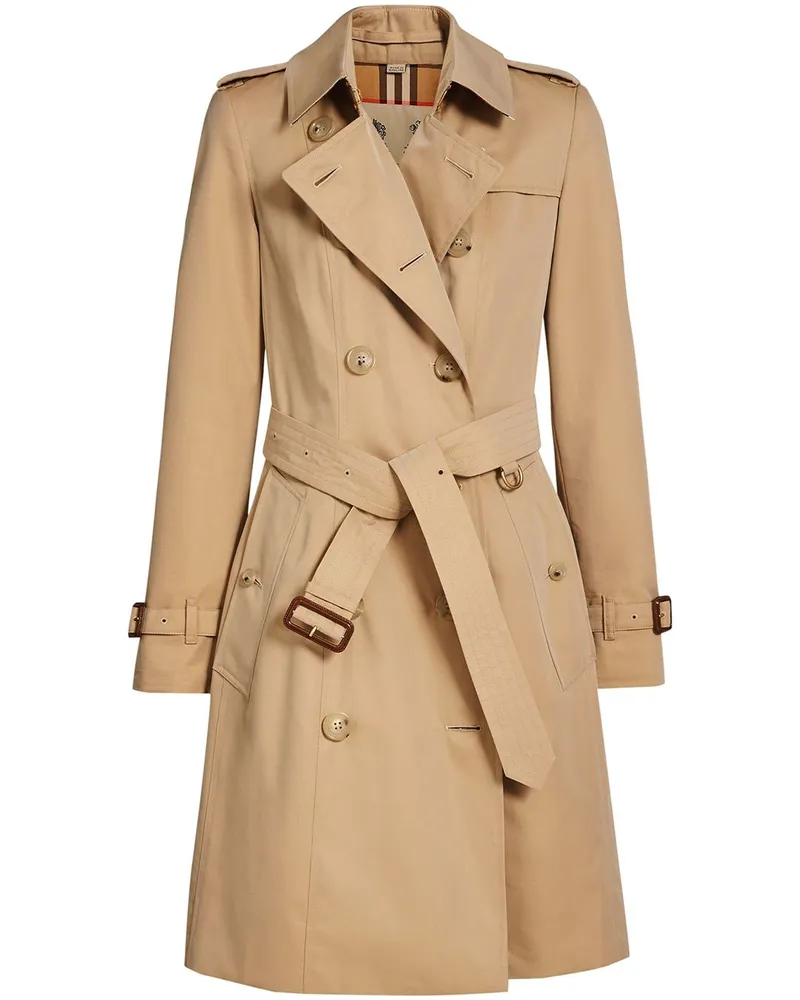 Burberry The Chelsea' Heritage-Trenchcoat - Nude Nude