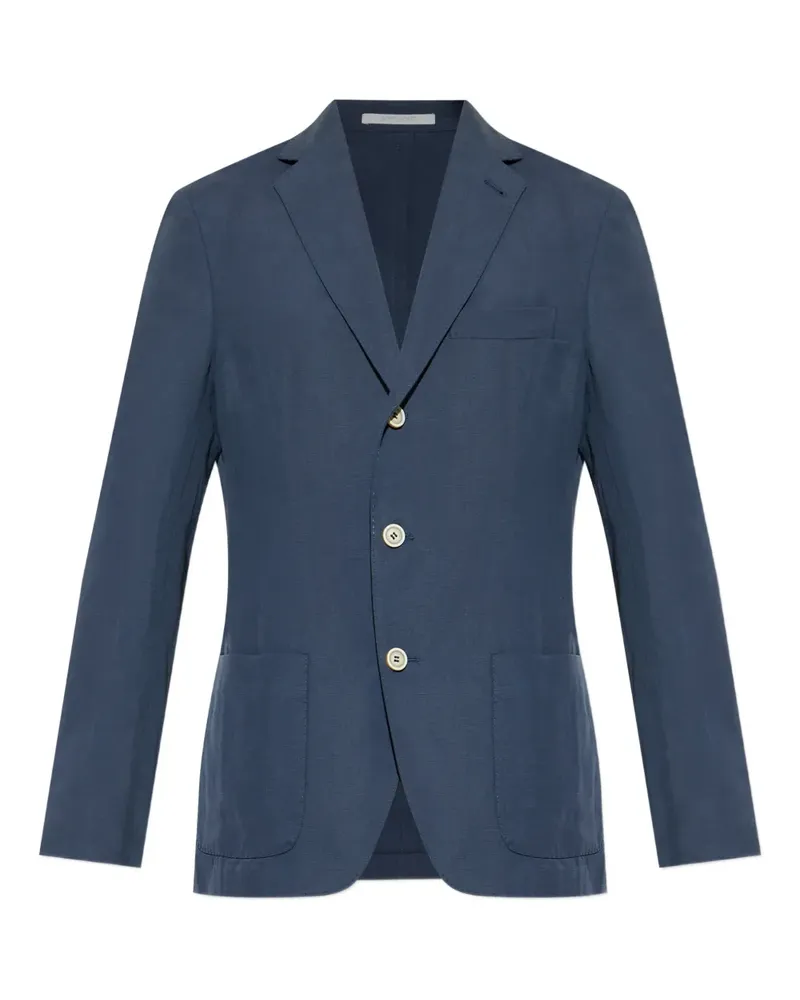 Eleventy button single-breasted blazer - Blau Blau