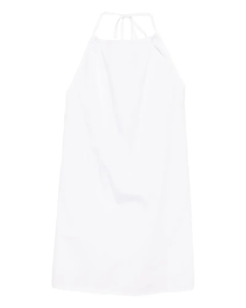 James Perse Kleid aus Popeline - Weiß Weiß