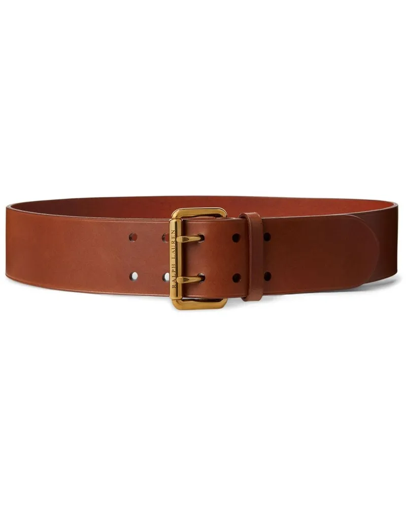 Ralph Lauren Gürtel mit Logo-Gravur - Braun Braun