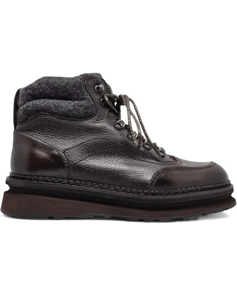 Barrett Schnürstiefel mit Plateau - Braun Braun