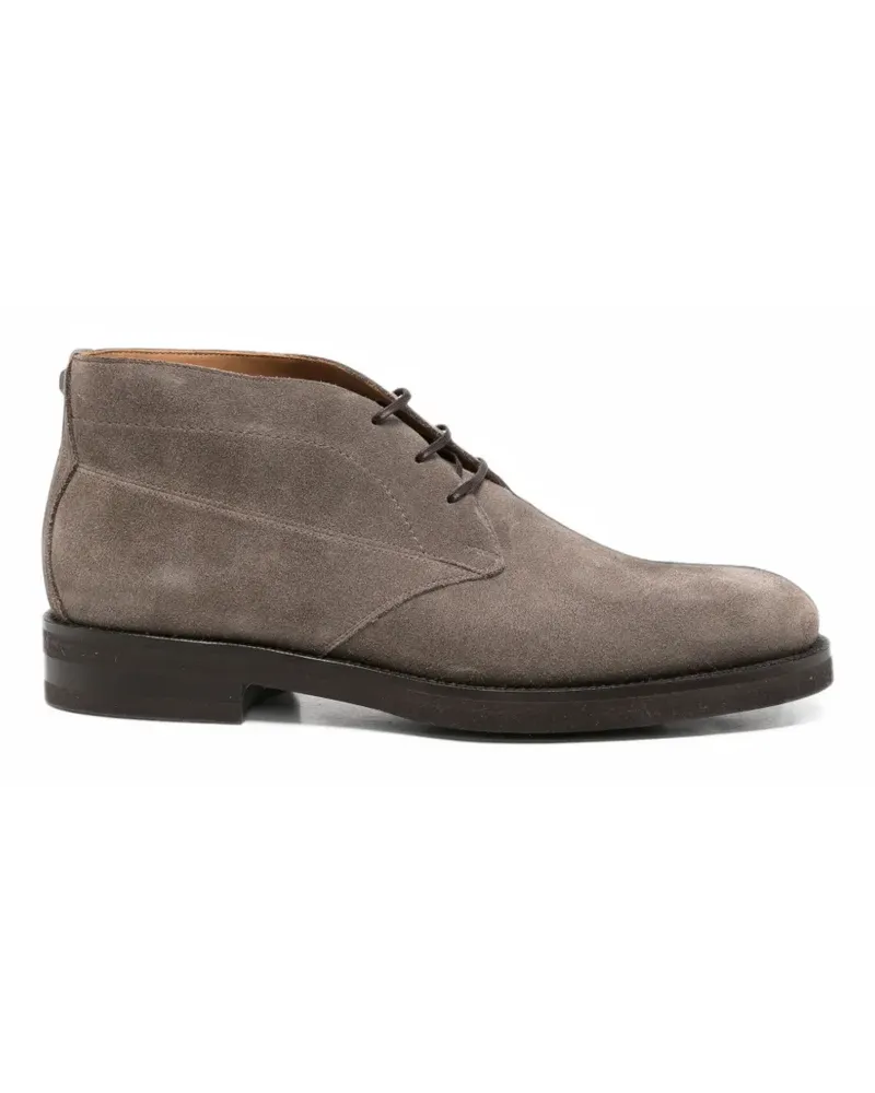 Ferragamo Desert-Boots aus Wildleder - Grau Grau