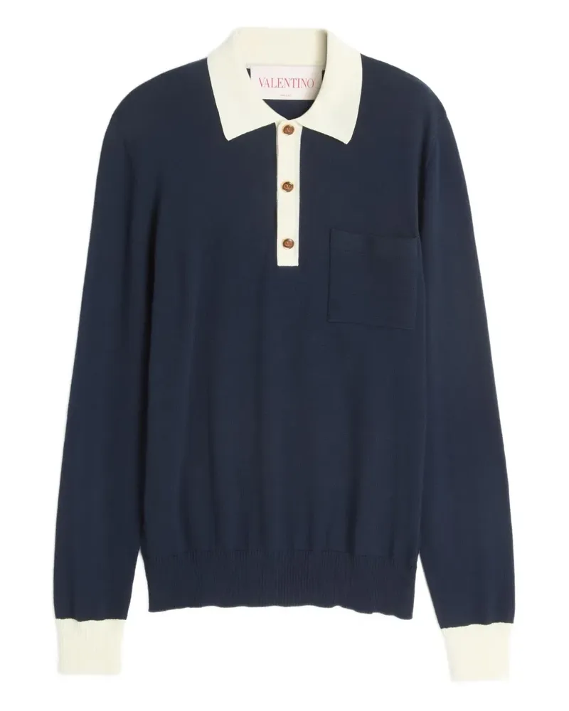 Valentino Garavani Klassisches Poloshirt - Blau Blau