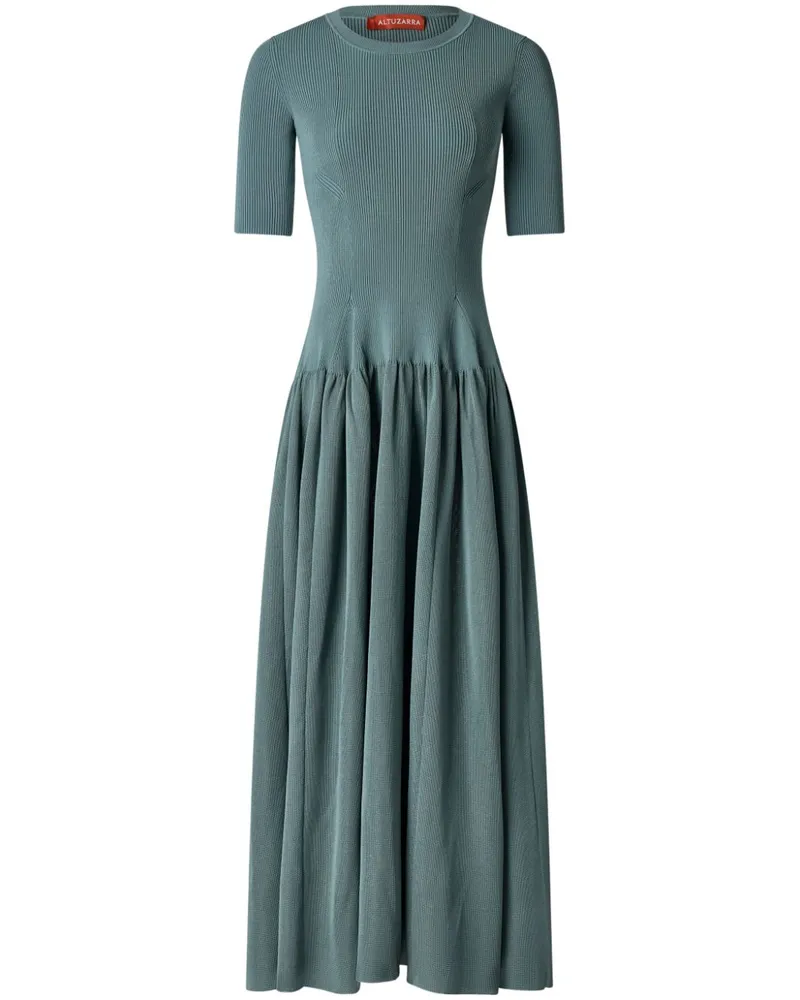 Altuzarra Maisie Maxikleid - Blau Blau