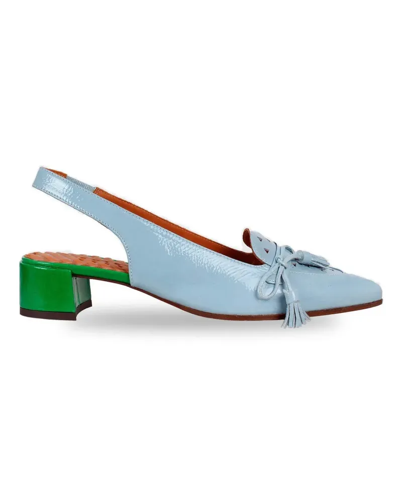 Chie Mihara Haka Pumps mit Quasten - Blau Blau