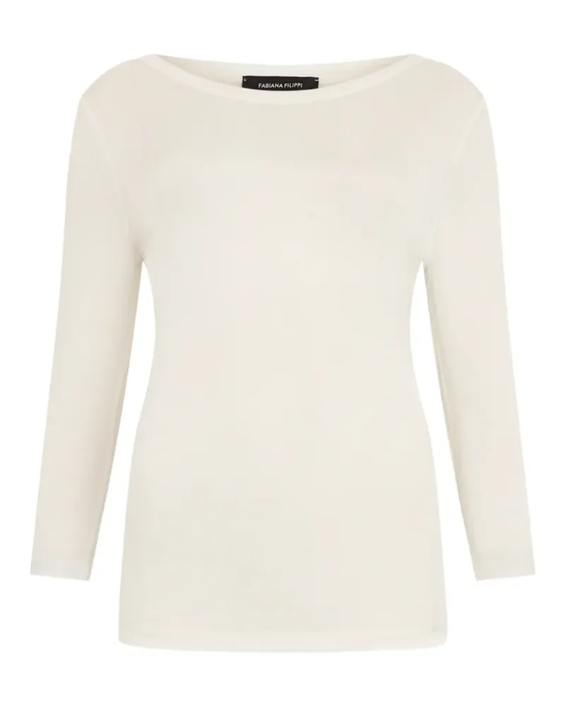 Fabiana Filippi round-neck T-shirt - Nude Nude