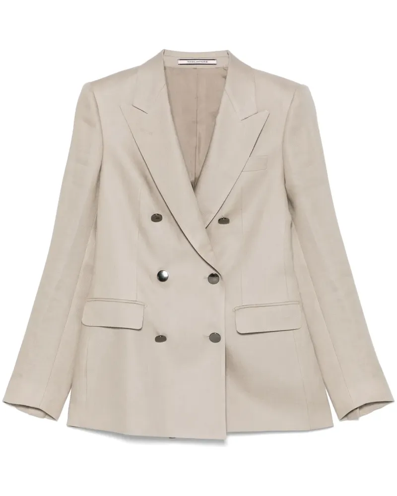 Tagliatore Doppelreihiger Blazer - Braun Braun