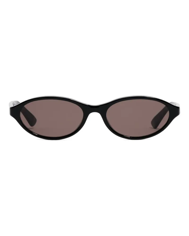 BIMBA Y LOLA Sonnenbrille mit ovalem Gestell - Schwarz Schwarz