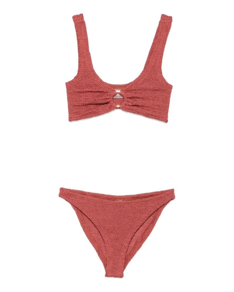 Hunza G Julia crinkle bikini - Rot Rot