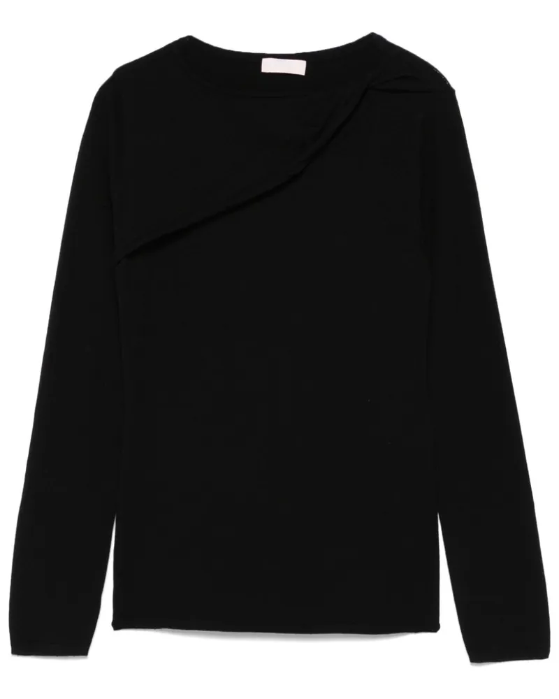 Liu Jo Pullover mit Cut-Out-Detail - Schwarz Schwarz