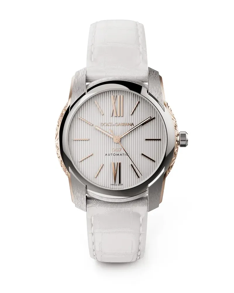 Dolce & Gabbana DG7 Gold 40mm - Weiß Weiß
