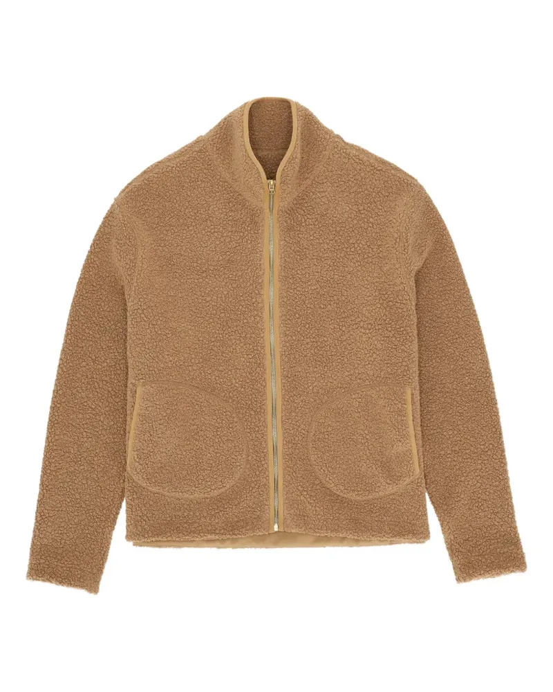 Fortela Teddy wool jacket - Braun Braun
