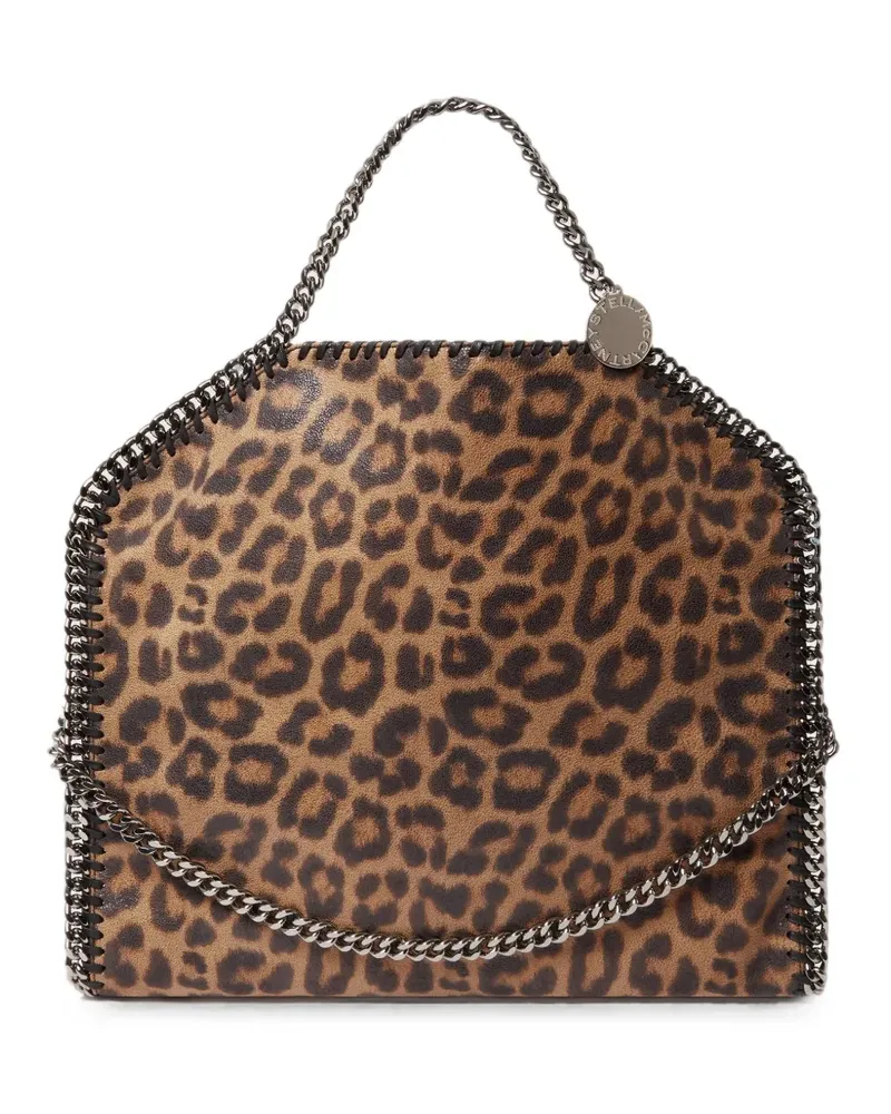 Stella McCartney Falabella Cloud Tote Bag mit Leopardenprint - Braun Braun