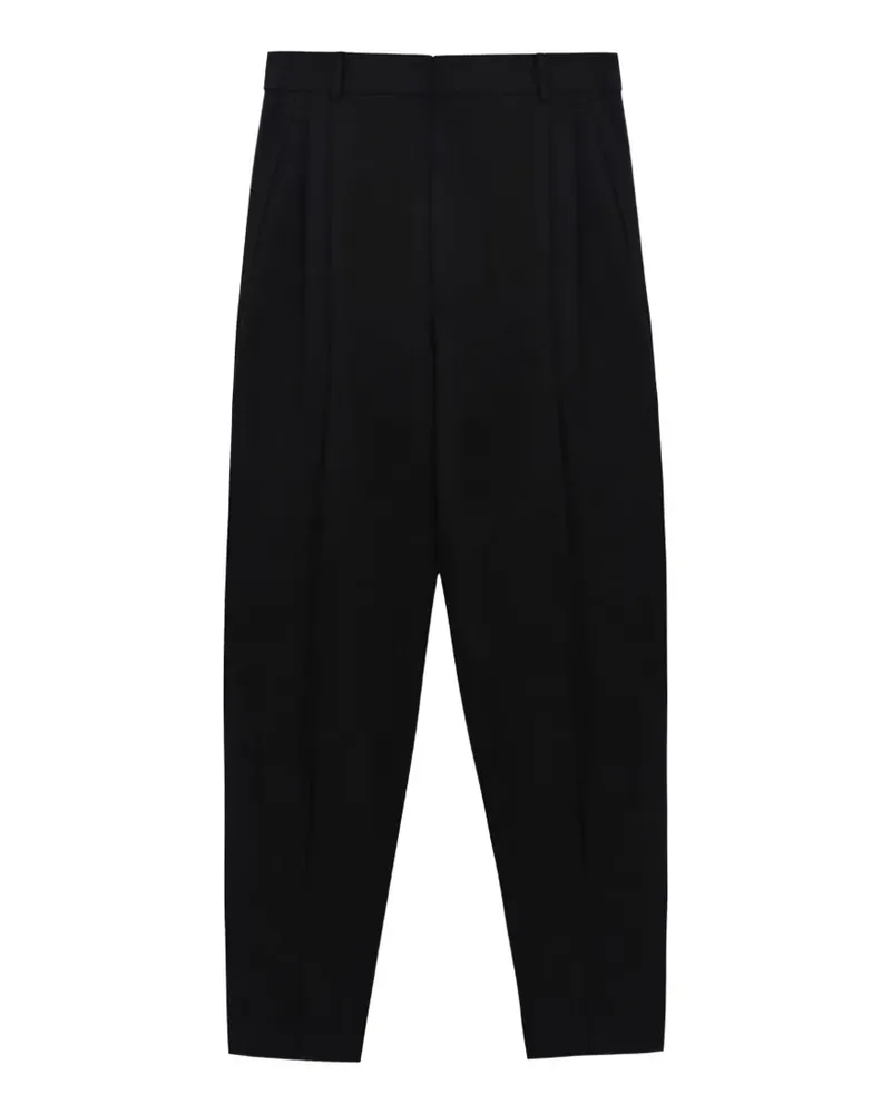 CORDERA Plissierte Hose - Schwarz Schwarz