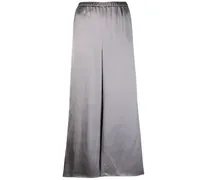 Satinhose mit weitem Bein - Grau