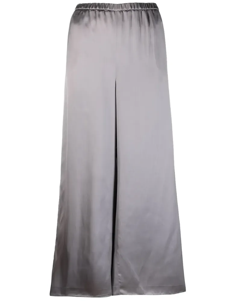 Fabiana Filippi Satinhose mit weitem Bein - Grau Grau