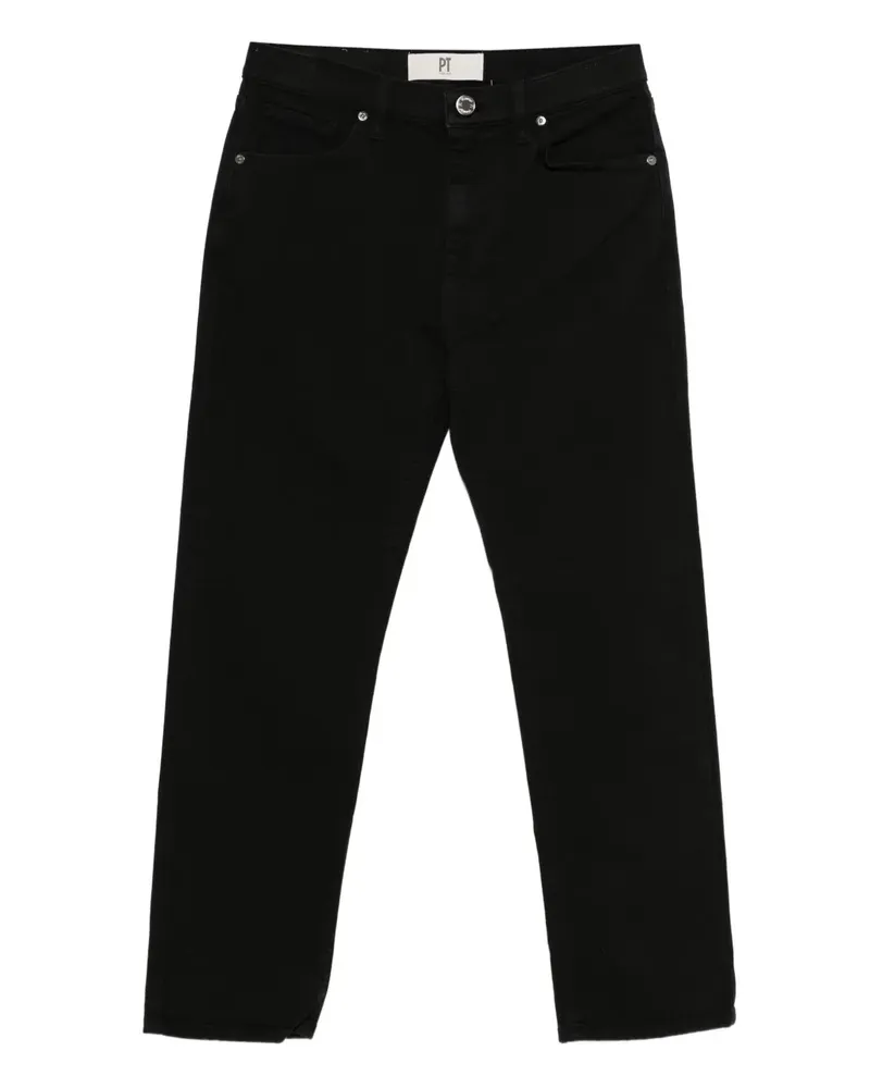 PT TORINO Hose mit geradem Bein - Schwarz Schwarz