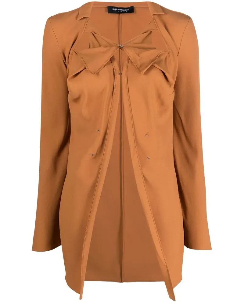 KIKO KOSTADINOV Bluse mit Cut-Outs - Braun Braun