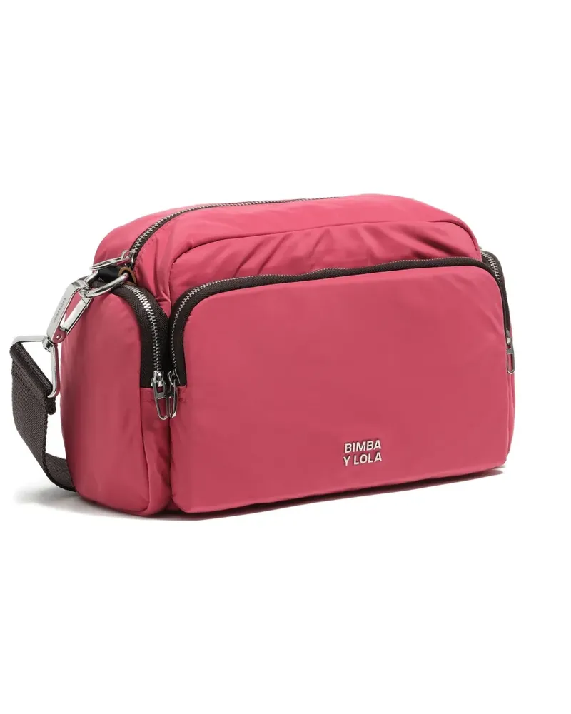 BIMBA Y LOLA Mittelgroße Pocket Umhängetasche - Rosa Rosa