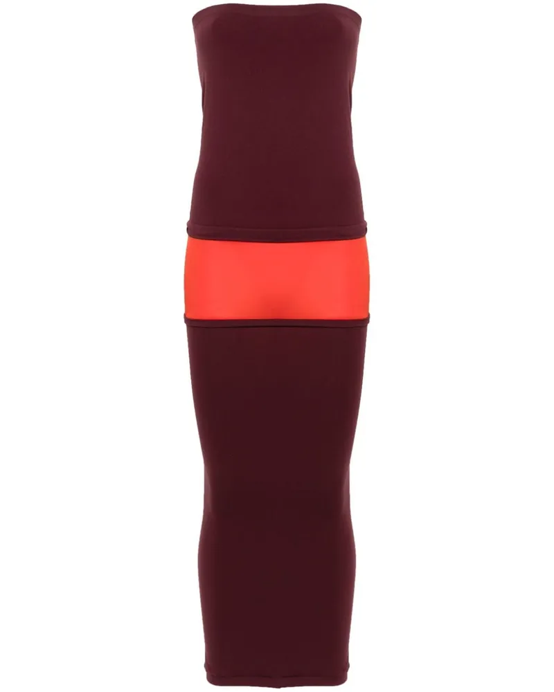 Wolford Fatal Kleid im Lagen-Look - Braun Braun
