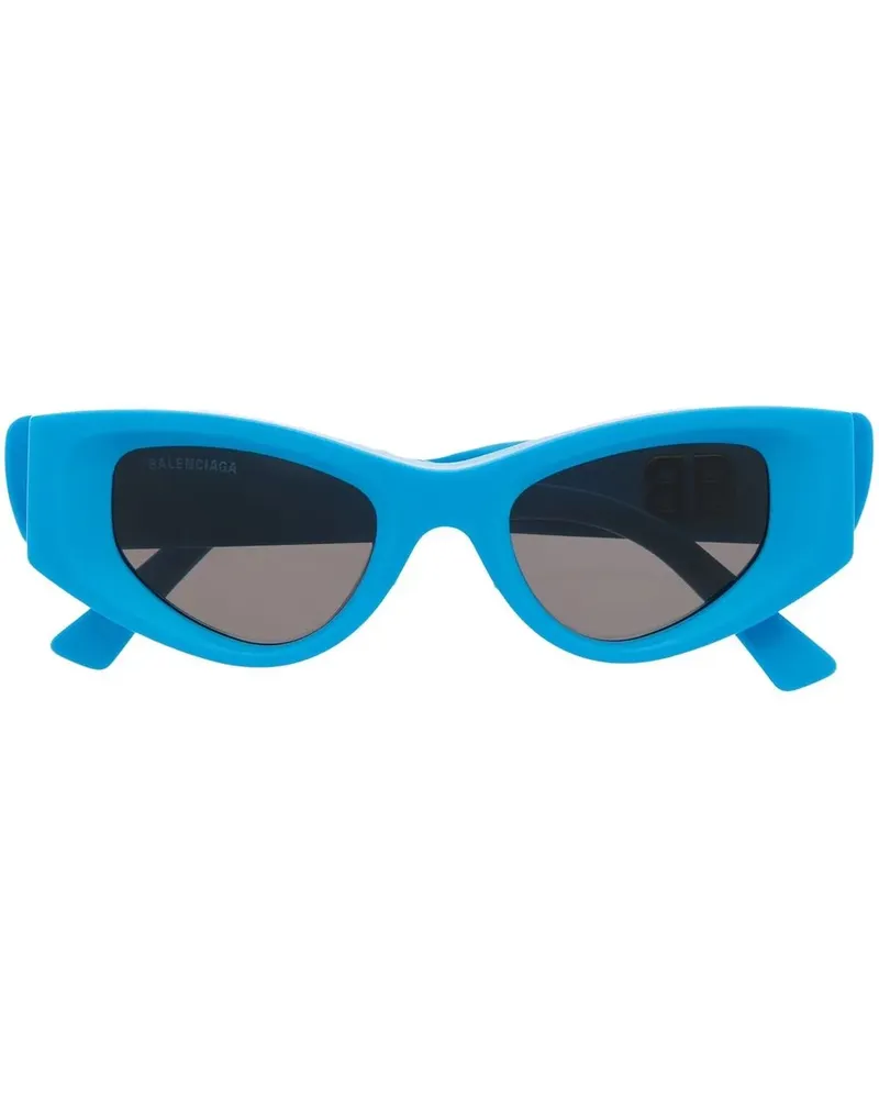 Balenciaga Odeon Cat Sonnenbrille - Blau Blau