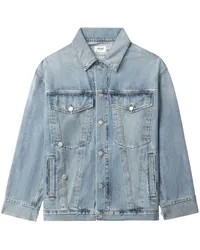 AGOLDE Jeansjacke mit langen Ärmeln Blau