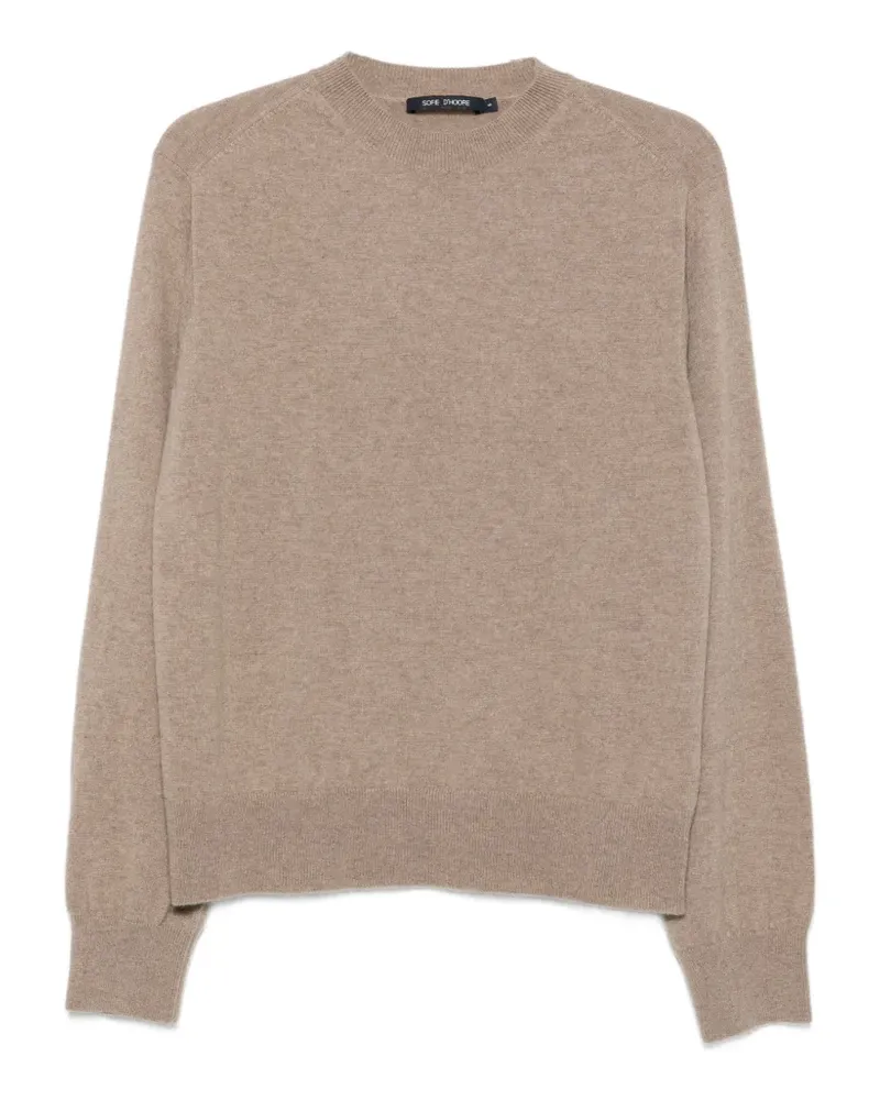 Sofie D'Hoore Pullover mit rundem Ausschnitt - Nude Nude