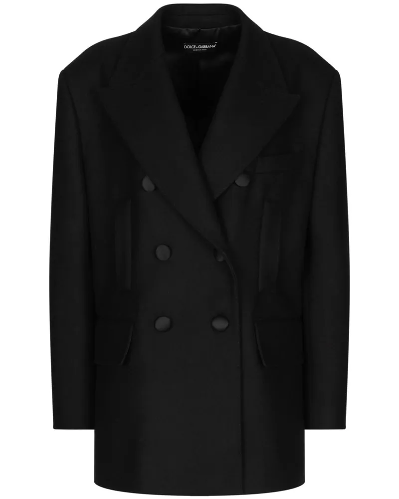 Dolce & Gabbana Doppelreihiges Sakko - Schwarz Schwarz
