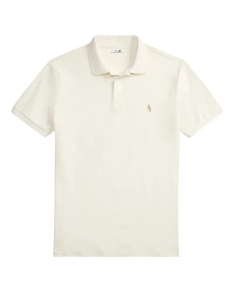Ralph Lauren logo embroidered polo shirt - Weiß Weiß