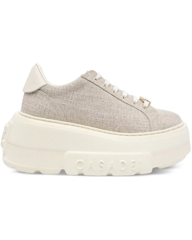 Casadei Nexus Lutalux Sneakers - Nude Nude