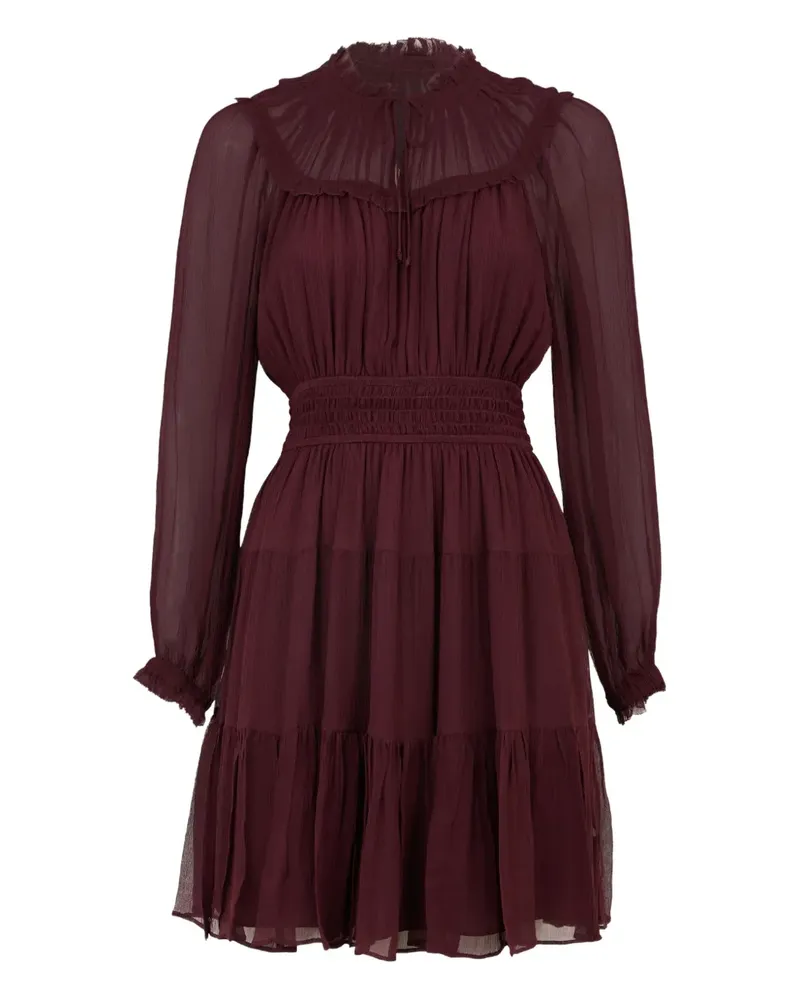 Ulla Johnson Ava Minikleid aus Seide - Rot Rot