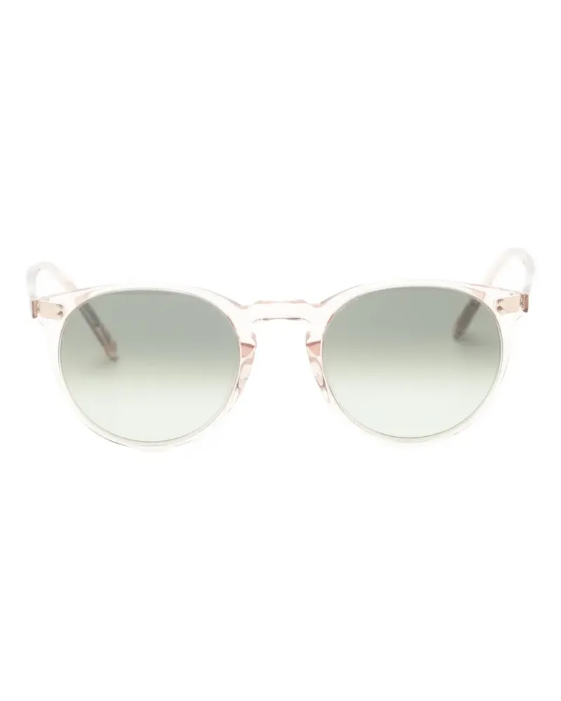 Oliver Peoples round-frame sunglasses - Nude Nude