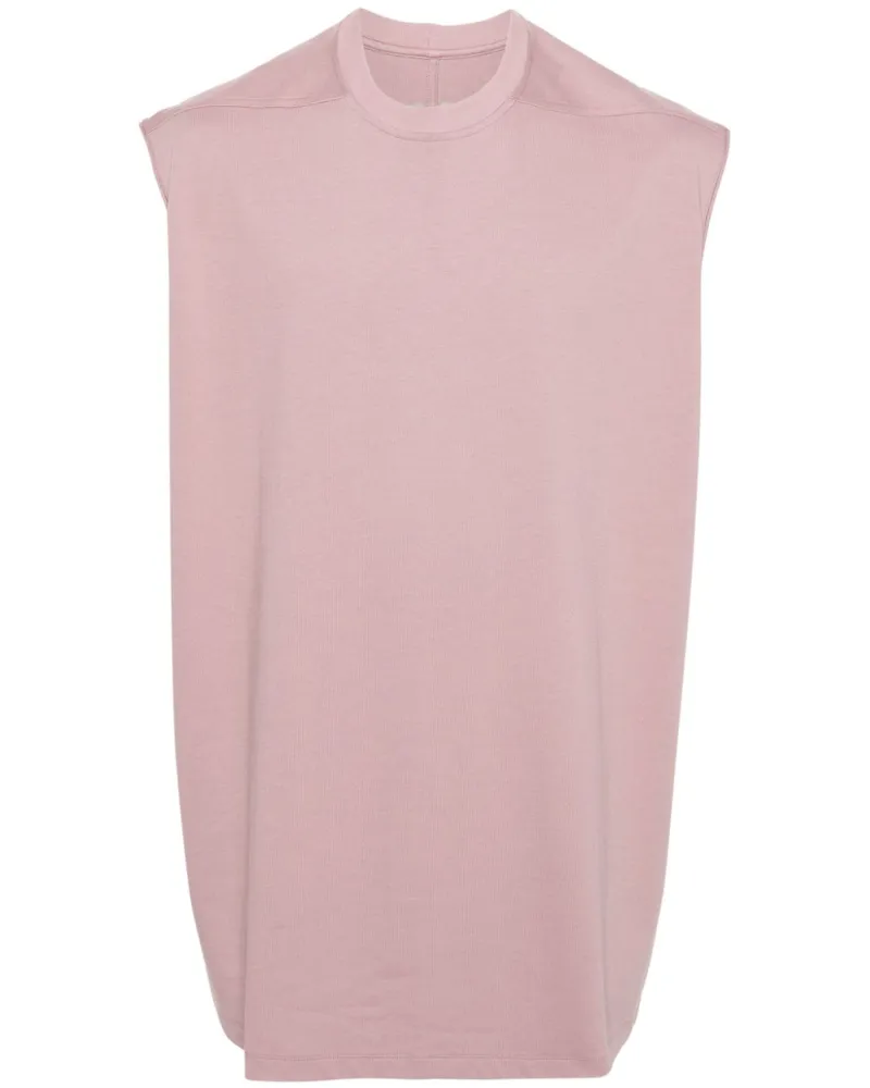 Rick Owens Weste mit gerolltem Saum Rosa