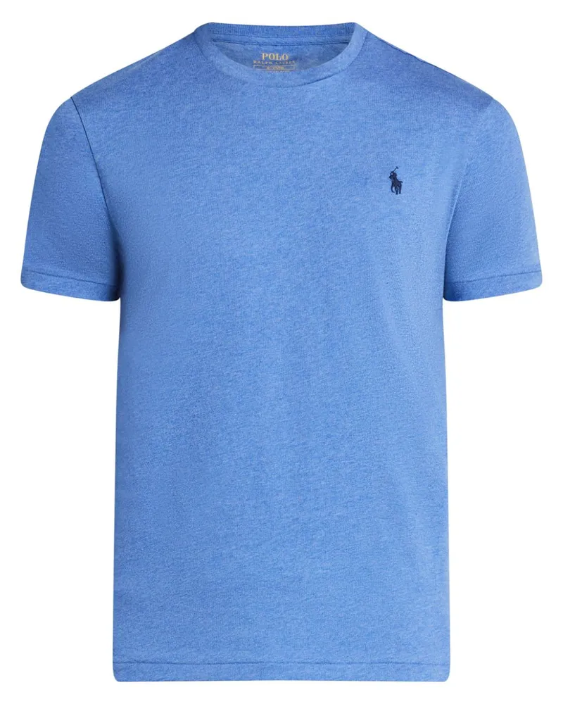 Ralph Lauren T-Shirt mit Polo Pony - Blau Blau