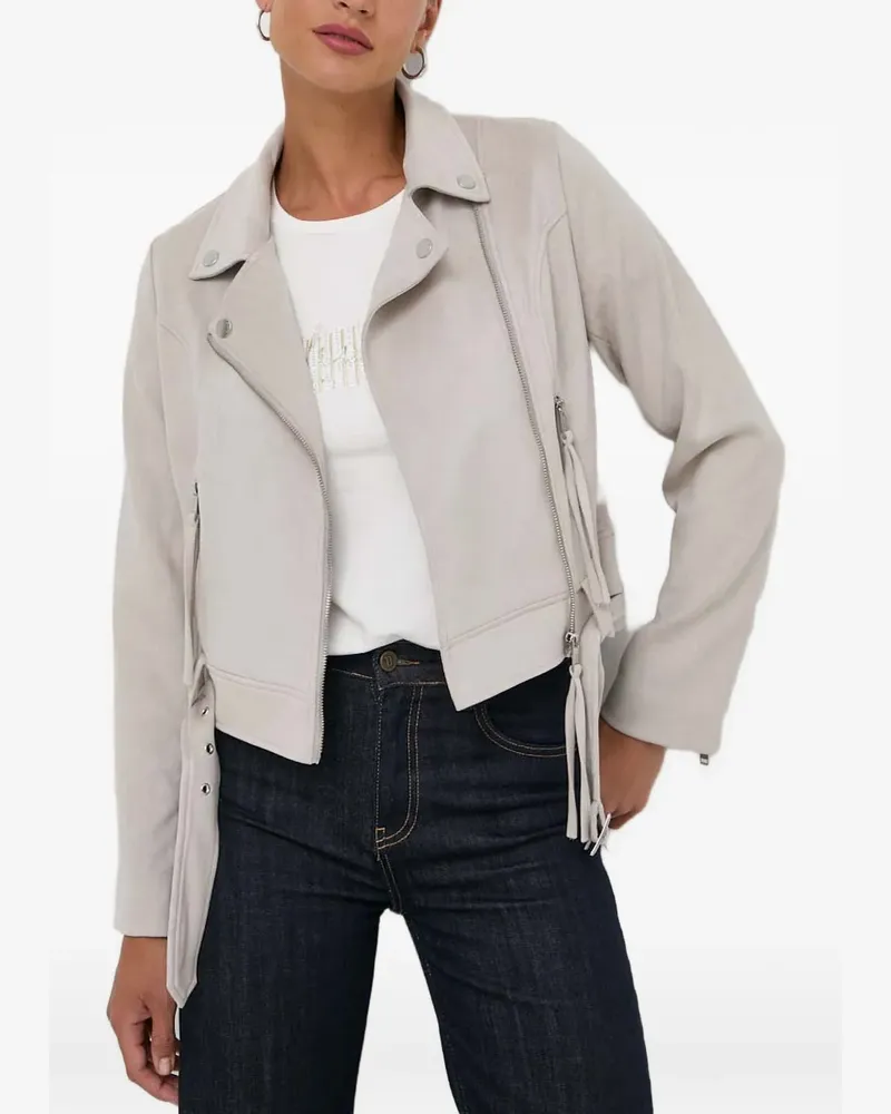 Guess Jacke mit Gürtel - Grau Grau