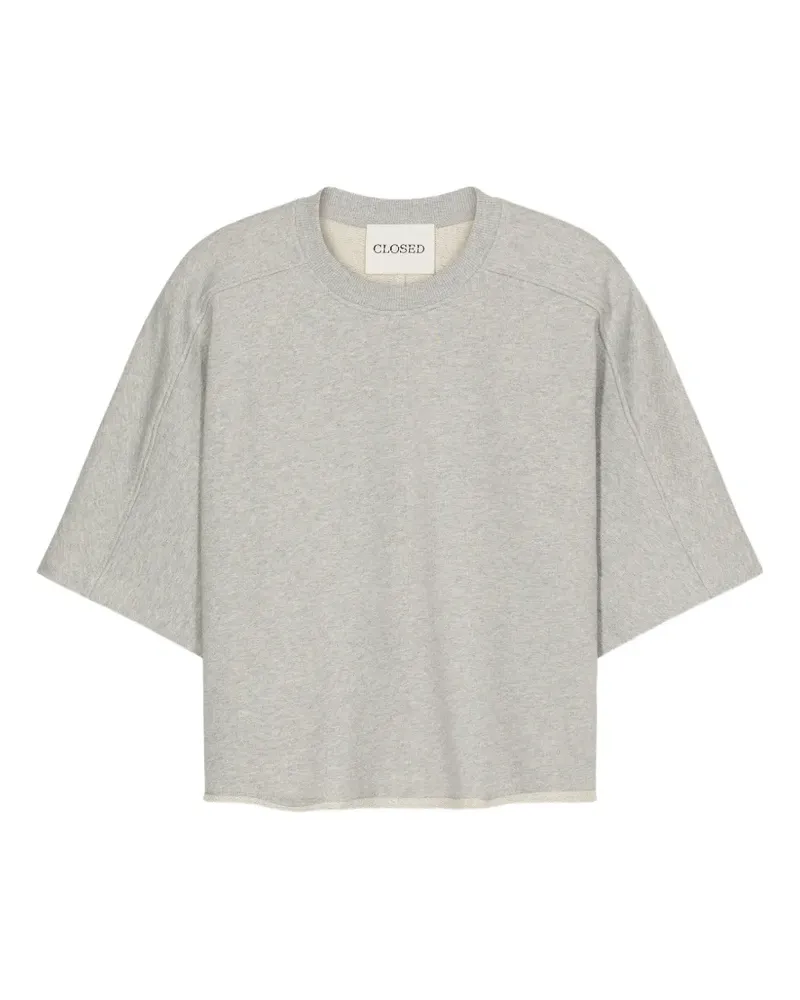 Closed T-Shirt mit Passe - Grau Grau