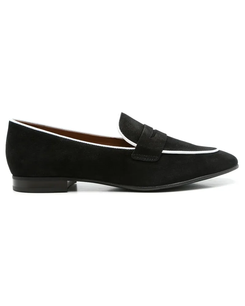 Sarah Chofakian Klassische Penny-Loafer Schwarz