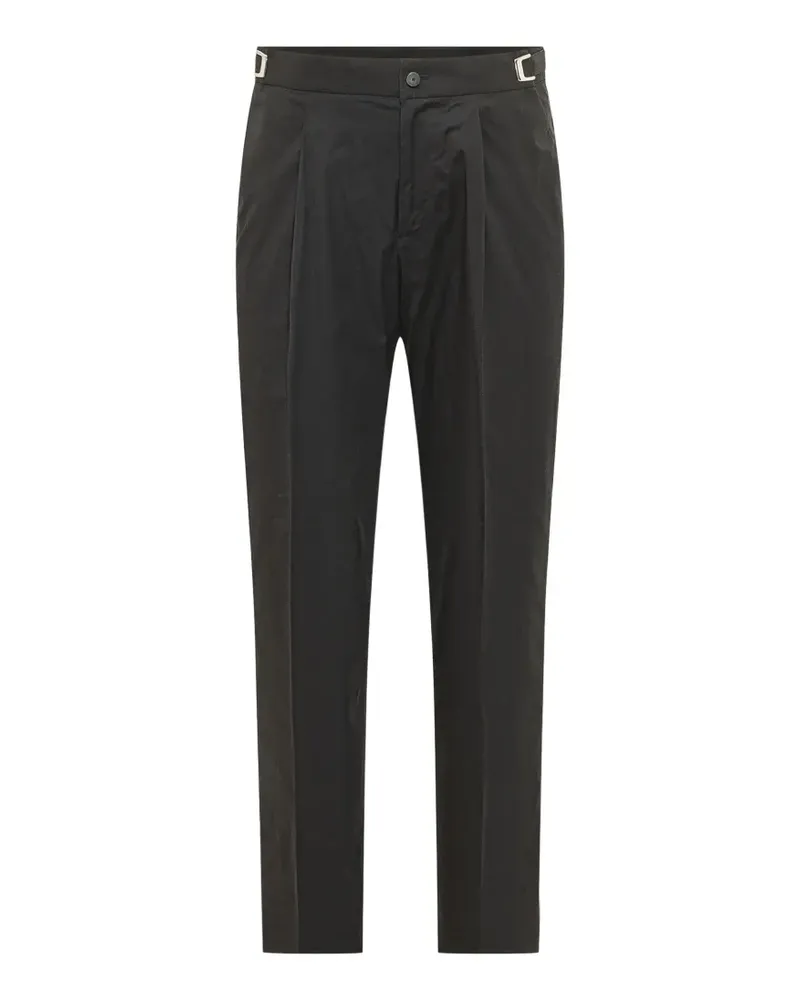 Cellar Door Leo T pleated trousers - Schwarz Schwarz