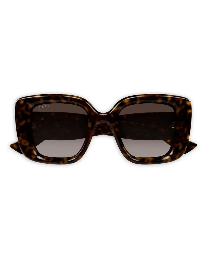 Gucci Geometrische GG1975S Sonnenbrille - Braun Braun