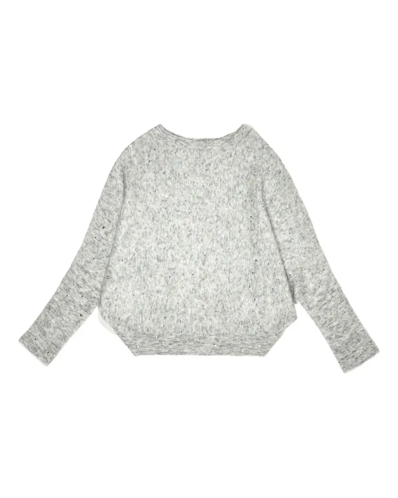 BIMBA Y LOLA Verzierter Pullover - Grau Grau