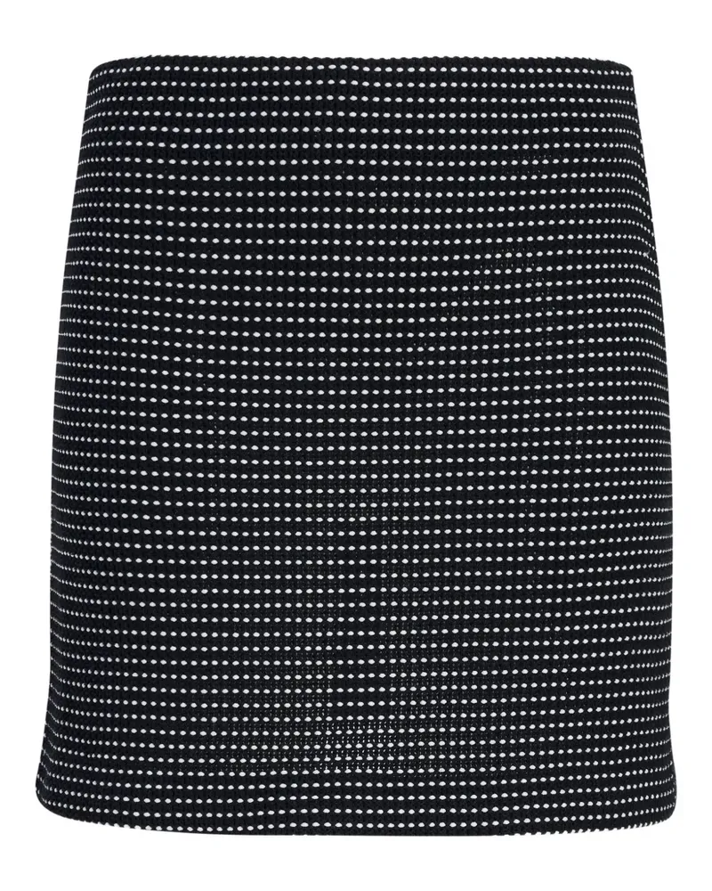 Proenza Schouler Lawson Minirock mit Punkten - Schwarz Schwarz